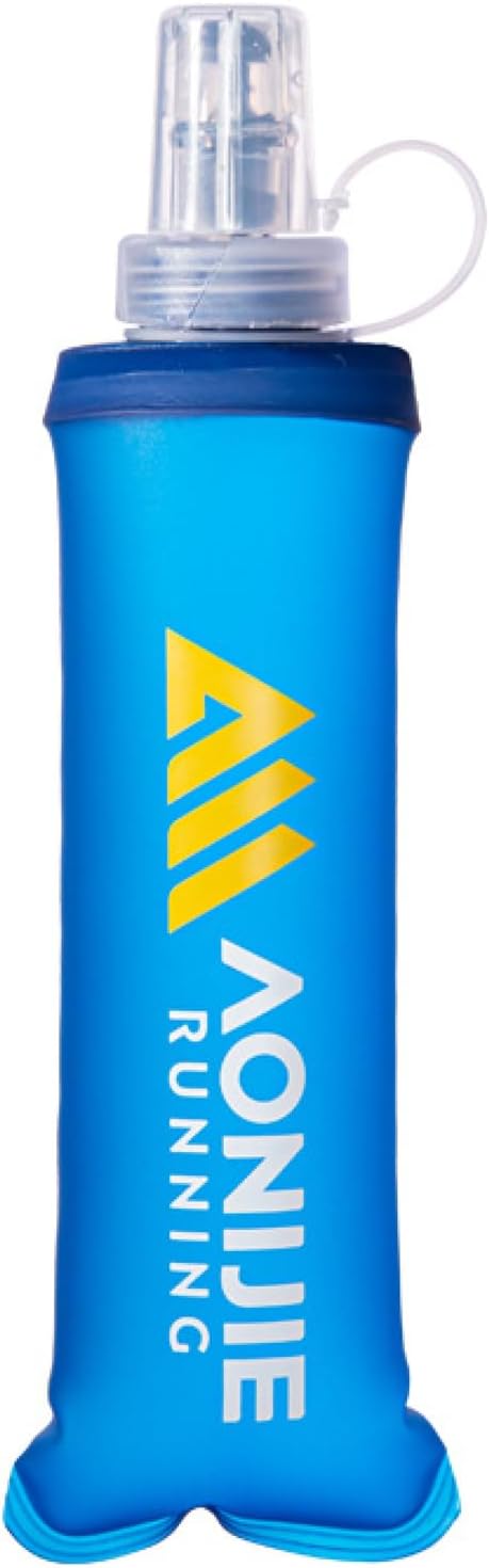 TRIWONDER Soft Flask Collapsible Water Bottles Hydration Bladder BPA-Free Foldable Water Flask for Hydration Pack - Ideal for Hiking Running Cycling Climbing Travel